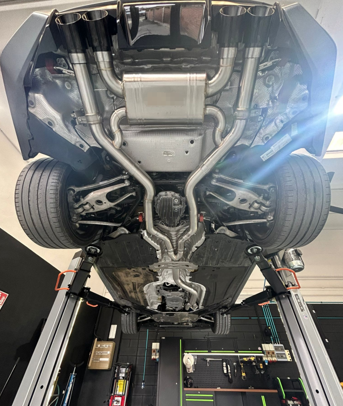 M3 M4 G80/G82 Cat Back Exhaust System Valve-Remote