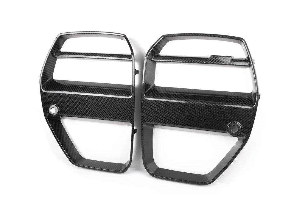 BMW Dry Carbon Fiber V Style G80M3 /G82 M4 Grille