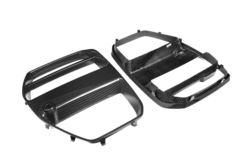 BMW Dry Carbon Fiber V Style G80M3 /G82 M4 Grille