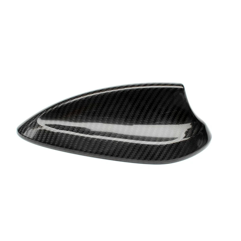 BMW Dry Carbon Fiber Antenna Shark Fin Cover Stick on Antenna Cover