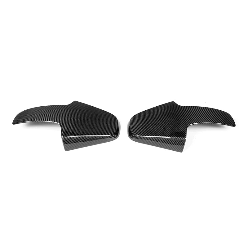 BMW Dry Carbon Fiber Back Seat Cover Interior Trim