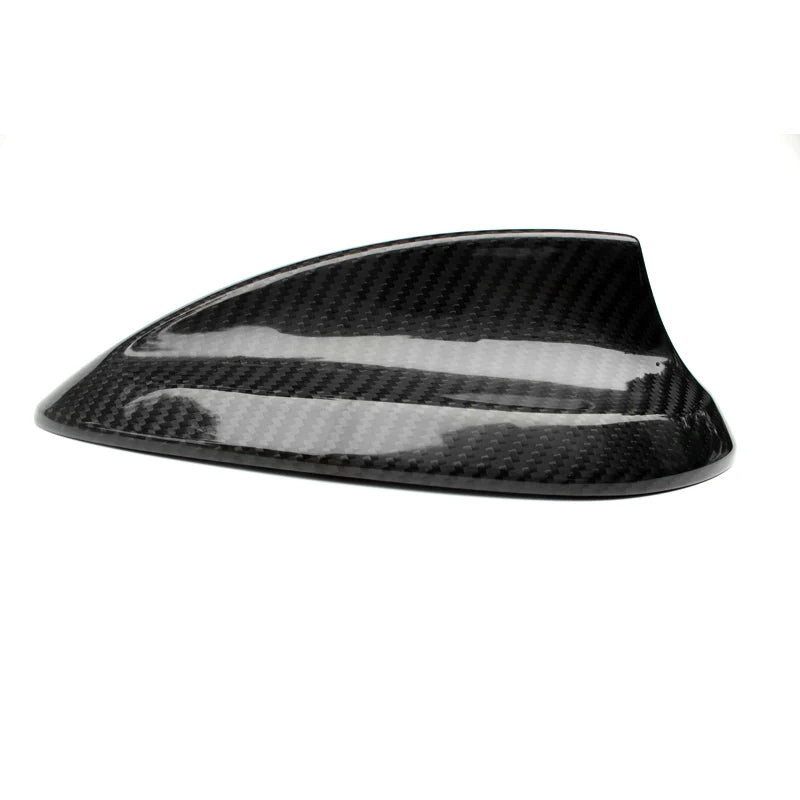BMW Dry Carbon Fiber Antenna Shark Fin Cover Stick on Antenna Cover