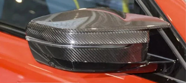 BMW 3 Series Carbon Fiber Mirror Caps