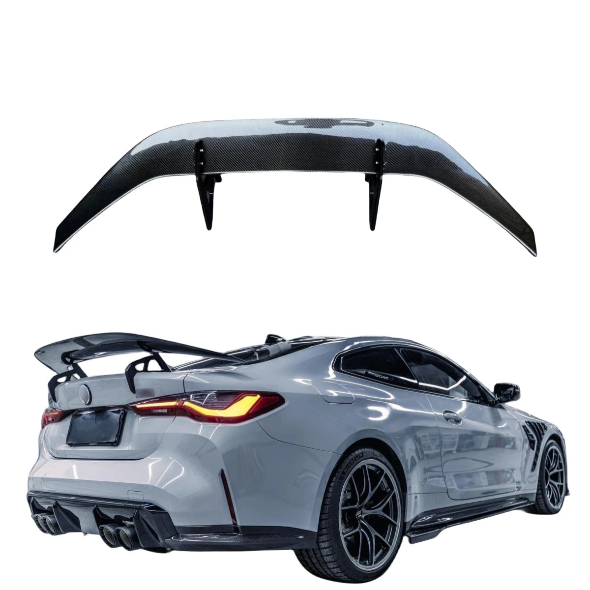 BMW M3/M4 Carbon Fiber Spoiler Wing ADR Style