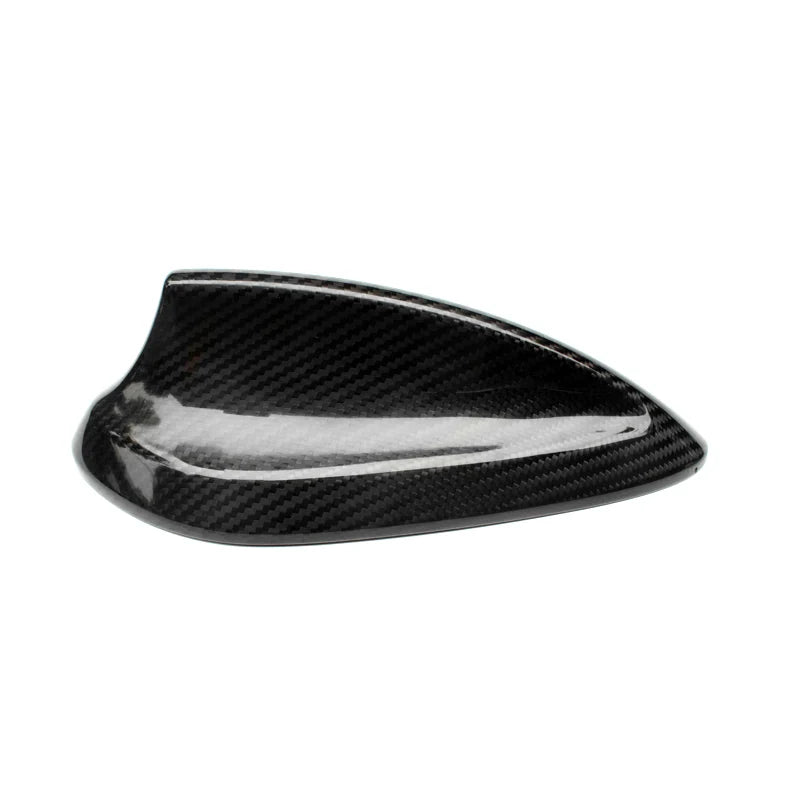 BMW Dry Carbon Fiber Antenna Shark Fin Cover Stick on Antenna Cover