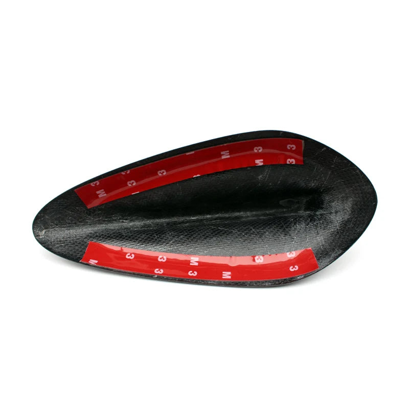 BMW Dry Carbon Fiber Antenna Shark Fin Cover Stick on Antenna Cover