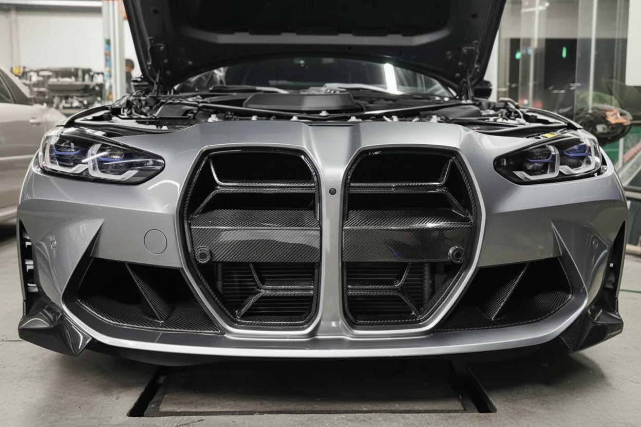 Bmw M3/M4 CSL Style Dry Carbon Fiber Front Grill