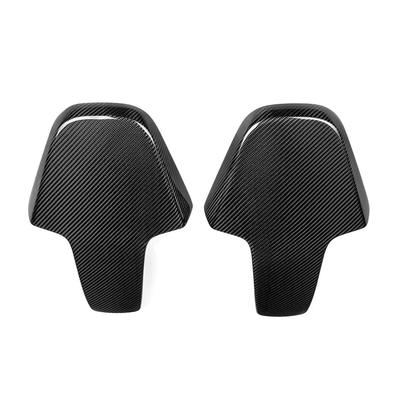 BMW Dry Carbon Fiber Back Seat Cover Interior Trim