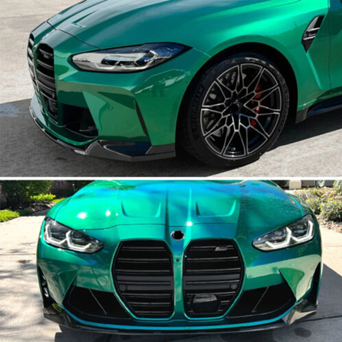BMW G80 M3 G82 G83 M4 Front Splitter Bumper Lip Diffuser