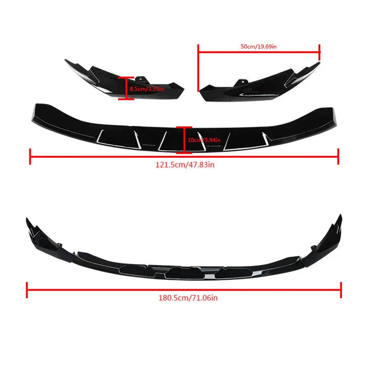 BMW G80 M3 G82 G83 M4 Front Splitter Bumper Lip Diffuser