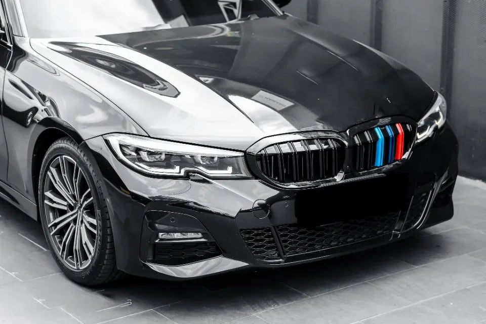 Bmw Front Bumper Kidney Grill Diamonds Style Grille 3-Series