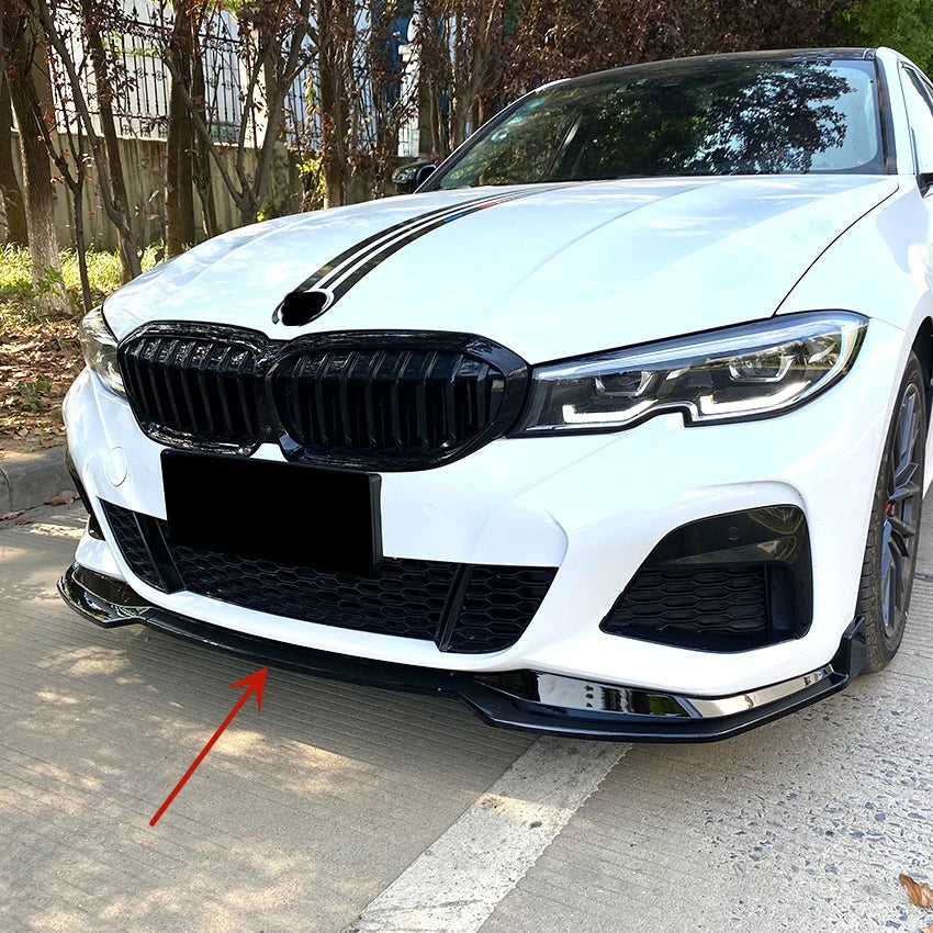 BMW 3 Series M Sport Front Bumper Lip G20 G21 320i 330i M Sport