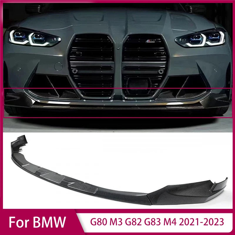 BMW G80 M3 G82 G83 M4 Front Splitter Bumper Lip Diffuser