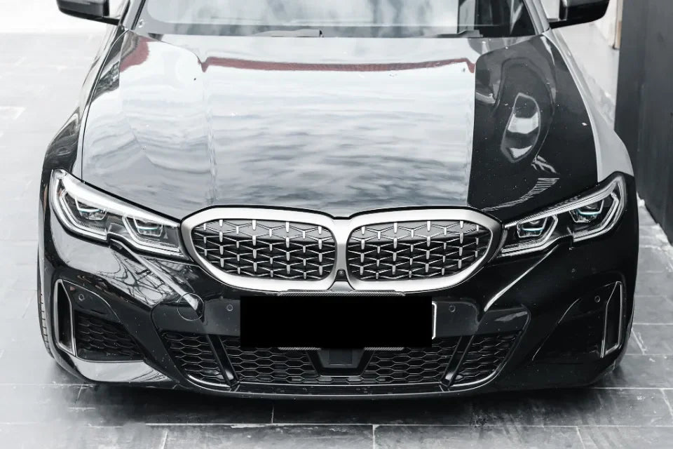 Bmw Front Bumper Kidney Grill Diamonds Style Grille 3-Series