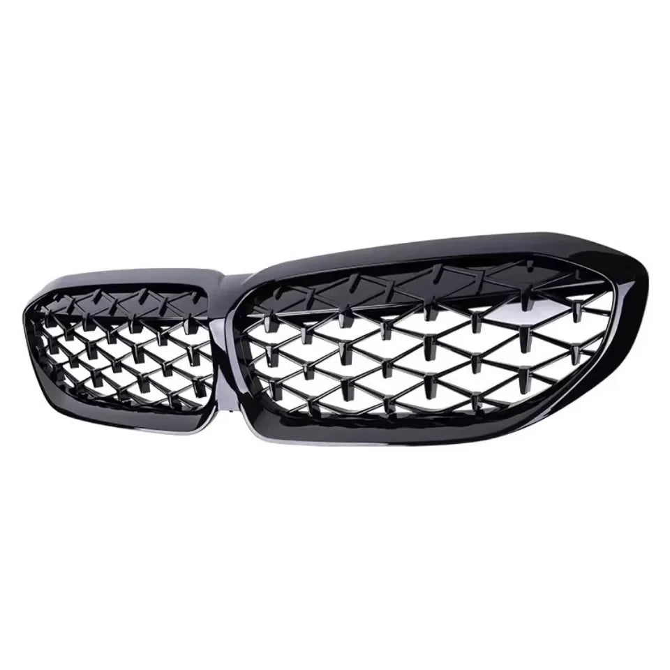 Bmw Front Bumper Kidney Grill Diamonds Style Grille 3-Series