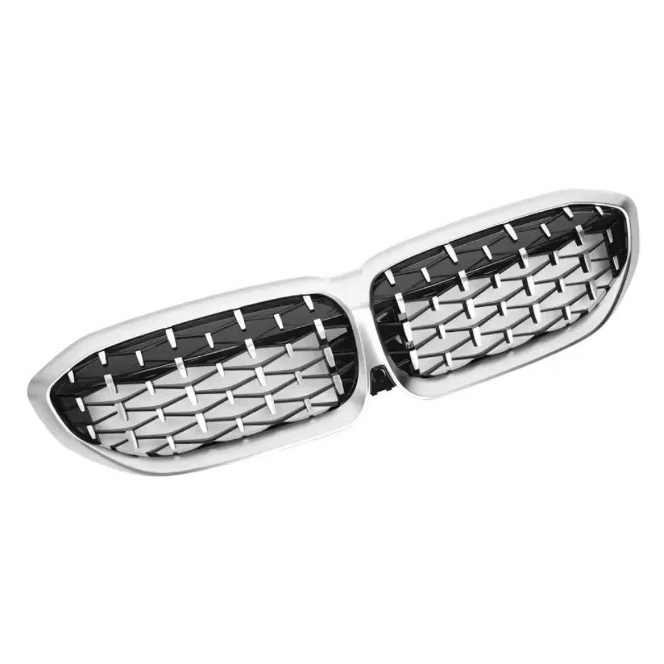 Bmw Front Bumper Kidney Grill Diamonds Style Grille 3-Series