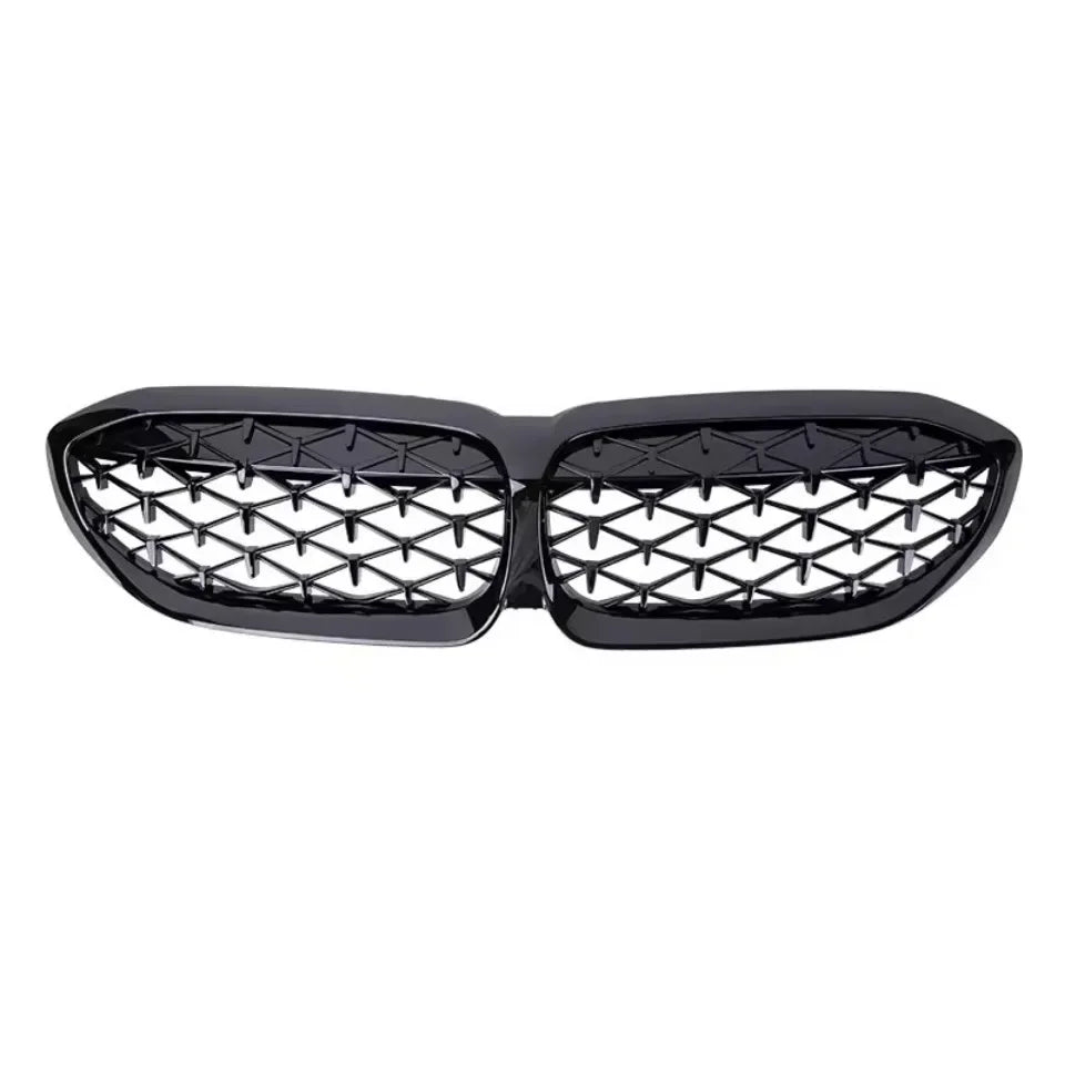 Bmw Front Bumper Kidney Grill Diamonds Style Grille 3-Series