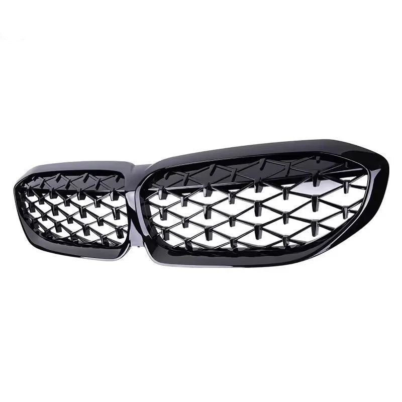 Bmw Front Bumper Kidney Grill Diamonds Style Grille 3-Series