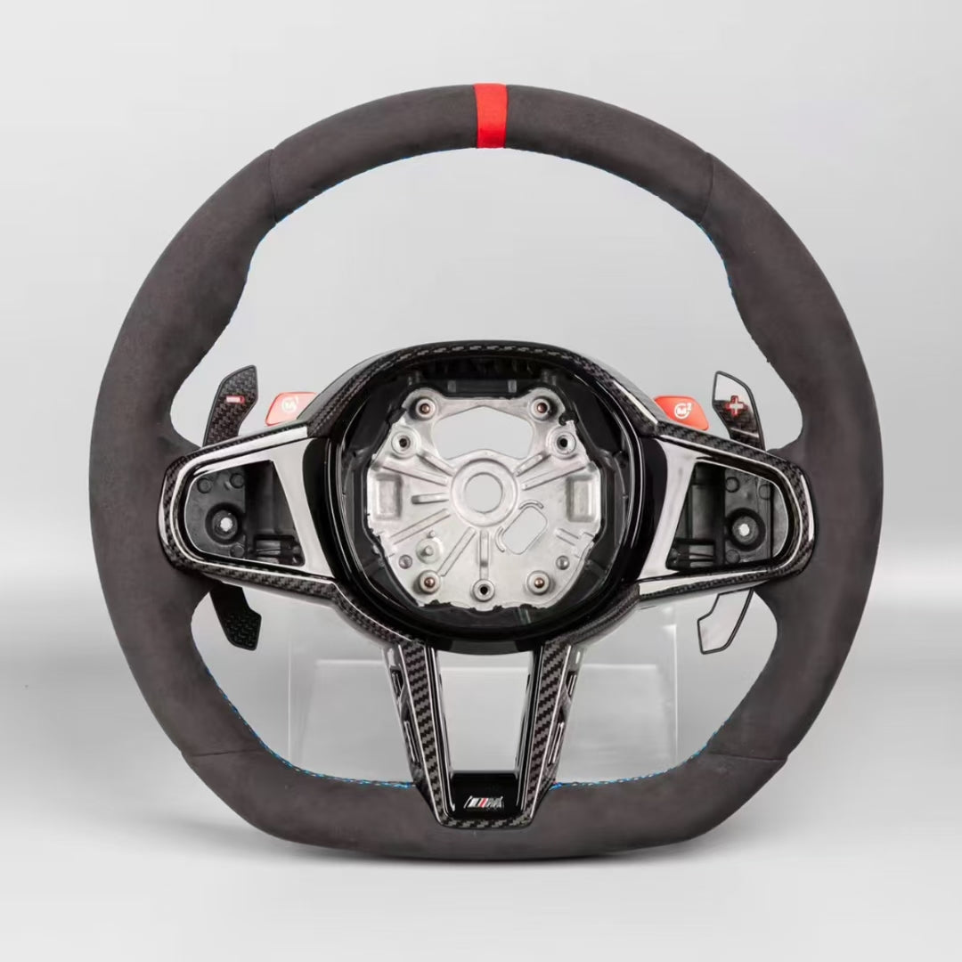 BMW Steering Wheel Carbon Fiber Sport G Series M3 G80 M4 G82 M5 F90 M8 X3m X4m X5m X6m G3x G1x G0x